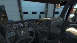 MERCEDES ACTROS MP4 CARBON INTERIOR FOR ETS 2