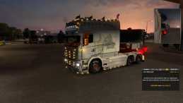 SCANIA LONGLINER GHOSTRIDER V1.21.X MOD