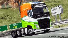 COUNTRYSTYLE RECYCLING VOLVO FH 2012 SKIN+LIGHTBOX