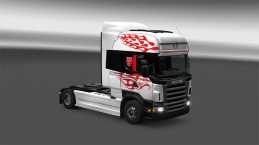 VINYLS FLAMES FOR SCANIA RJL ETS2