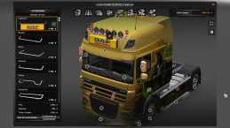 LIGHTBOX DAF XF 105 1.21 MOD