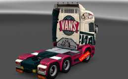 SCANIA RJL V8 VANS FOR ETS2