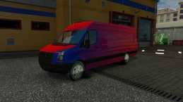 VOLKSWAGEN CRAFTER EXTRA LONG FOR ETS2
