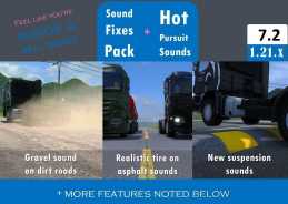 SOUND FIXES PACK + HOT PURSUIT SOUNDS V7.2 ETS2