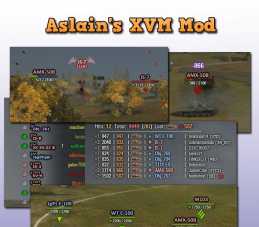 ASLAIN’S XVM MOD V3.3.6 8.11