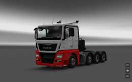 TWO TONE PAINT FOR MADSTER’S MAN TGX EURO 6 1.21