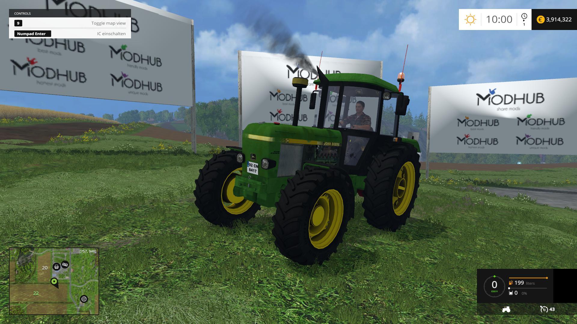 John Deere 3650 V1 Farming Simulator 2015 Modsking 7488