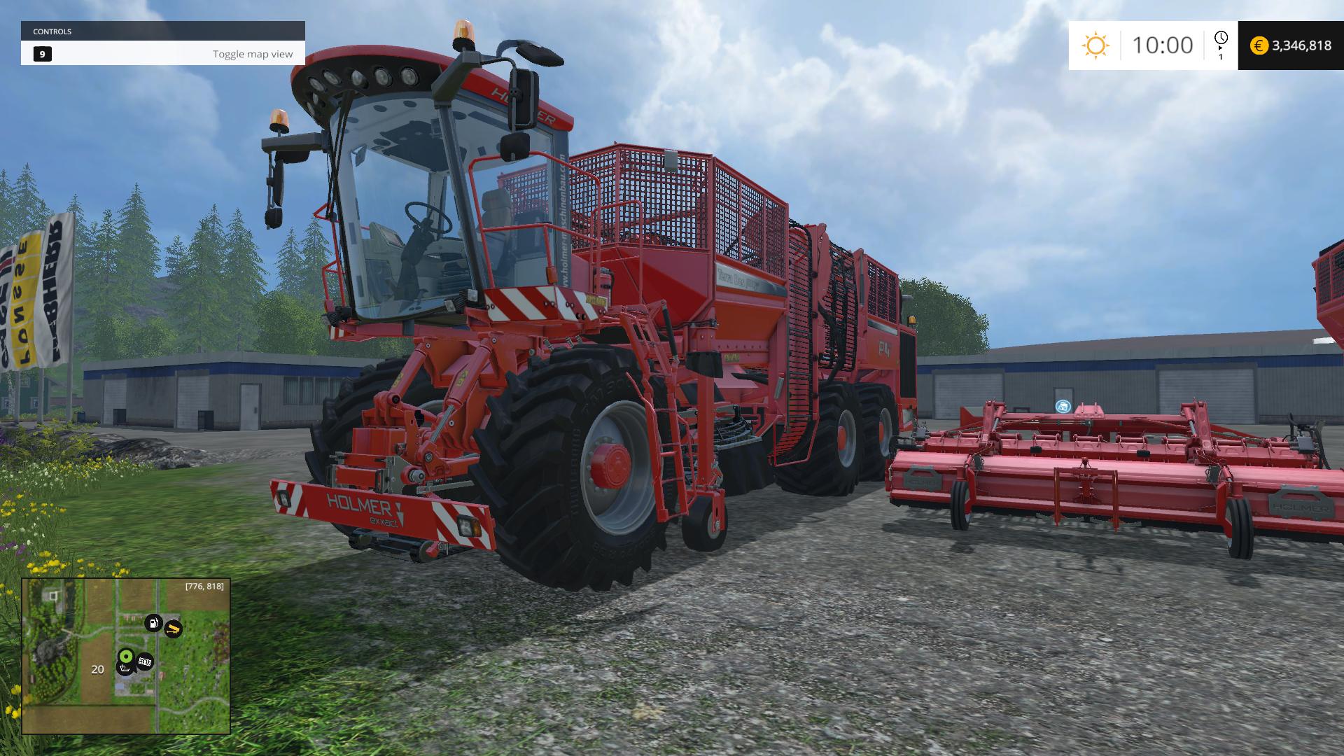 Holmer Potato Pack V10 Combines Farming Simulator 2015 Modsking 3858